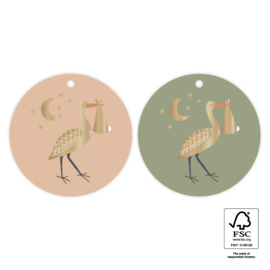 Cadeaulabel Baby Joy  | 2 stuks