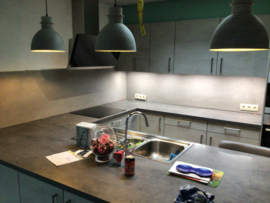 Keukentegels-spatwand