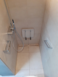 Vernieuwing van douche