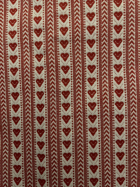 Schortenbont hartje rood