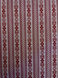 Schortenbont diamant rood