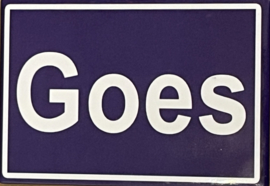 Gemeentebord Goes