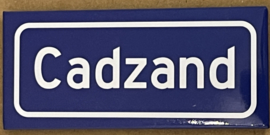 Gemeentebord Cadzand