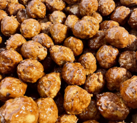 Kipgehaktballetjes - asian black pepper