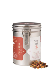 Op Je Best - Theeblik met 100 gram fruitige thee (Tante Tee)