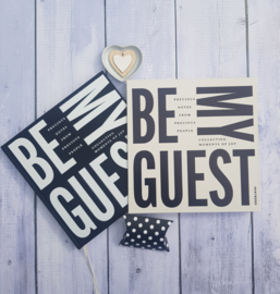 Gastenboek Be My Guest (23,7x23,4x2,5 cm)