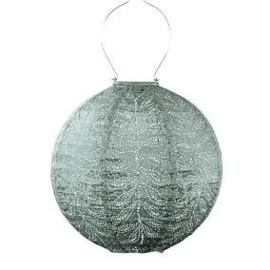 Solar Lampion 30 cm Lace - saliegroen