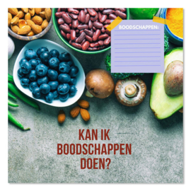 Set - 10x kaart Boodschappen