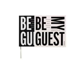 Gastenboek Be My Guest (23,7x23,4x2,5 cm)