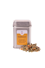 Veerkracht - Theeblikje met 15 gram kruidenmelange (Tante Tee)
