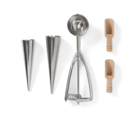 Ice cream tools - koffietafelboek (26x19x5,8 cm)
