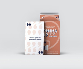 Goed doel Stichting Komma - Spel Komma op met je verhaal
