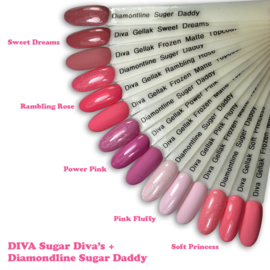 DIVA Gellak Sugar Diva's Collection 5x 10 ml