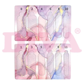 DIVA Nailart Dual Form Inlays 5 Designs