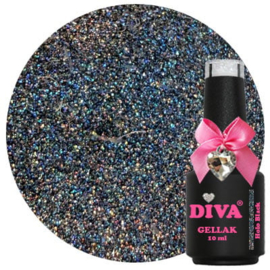 DIVA Gellak Holo Black 10 ml