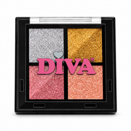 DIVA Luxe Glow Pigment Box No. 1 - 4 Kleuren