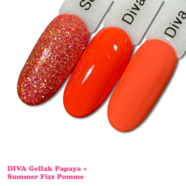 DIVA Gellak Orange Gloss 10 ml