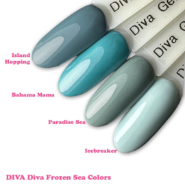 DIVA Gellak Frozen Sea Colors Collection 4x 10 ml