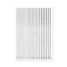 Moyra Nail Art Strips 02 Silver