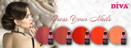 DIVA Gellak Orange Gloss 10 ml
