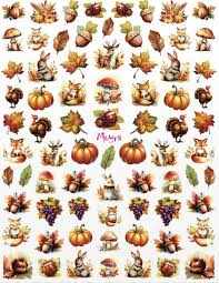 Moyra Autumn sticker no.23