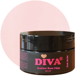 DIVA Rubber Basecoat Pink Ballet 30 ml PRO