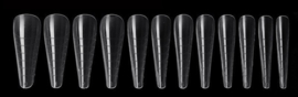 DIVA Dual Form Nail System  Russian Almond in Tipbox 120 pcs