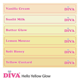 DIVA Colorpop Stickers Hello Yellow Glow