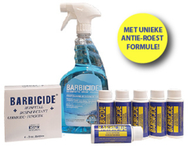 Barbicide desinfectie spray 6 bullets + lege navul spray
