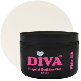 DIVA Liquid Builder Gel White Silk 30 ml