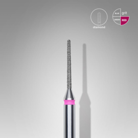 STALEKS PRO Expert Diamant Frees Bit, Needle red 1/10