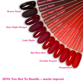 DIVA Gellak Too Hot To Handle Diva Collection - Hema&TPO-free