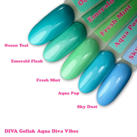 DIVA Gellak Ocean Teal 10 ml