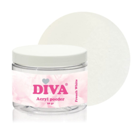 Diva Acryl Poeder French White 250 gram