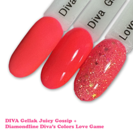 DIVA Gellak Neon Red Ready 10 ml