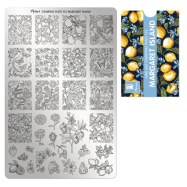 Moyra Stamping Plate 153 Margret Island
