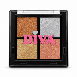 DIVA Golden Hour Pigment Box No. 2 - 4 Kleuren