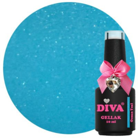 DIVA Gellak Ocean Teal 10 ml