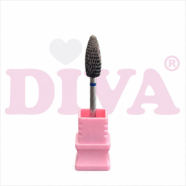 DIVA® Carbide Freesbit Conisch Afgerond – Blauw is  medium