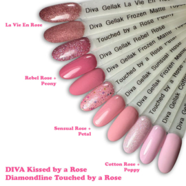 DIVA Gellak Kissed by a Rose Collection 4x 10 ml
