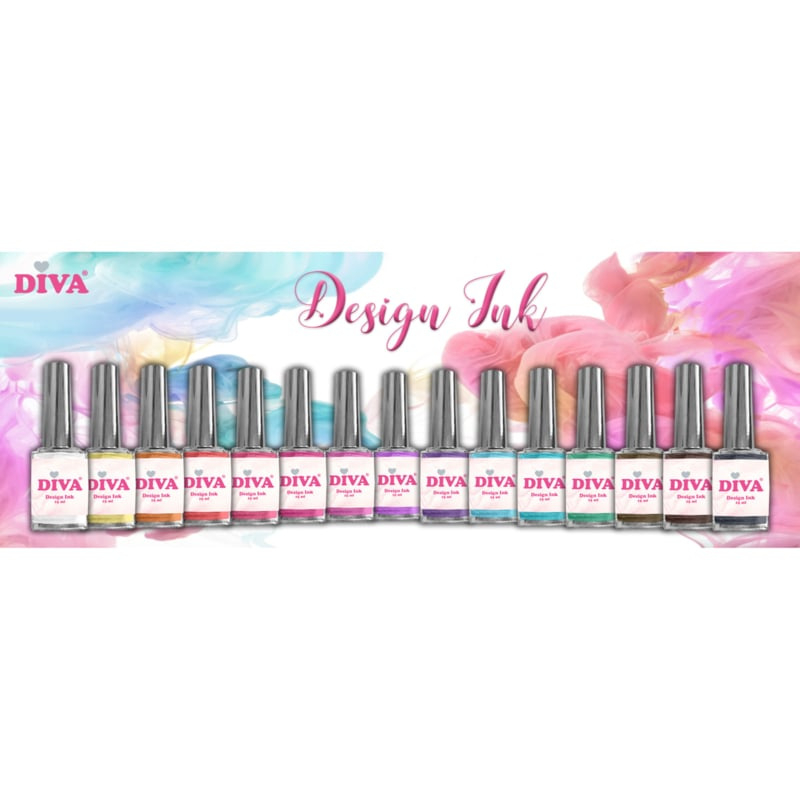 DIVA Design Ink Collectie 14 Kleuren
