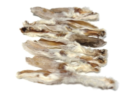 Konijnenoren met vacht 500 gram