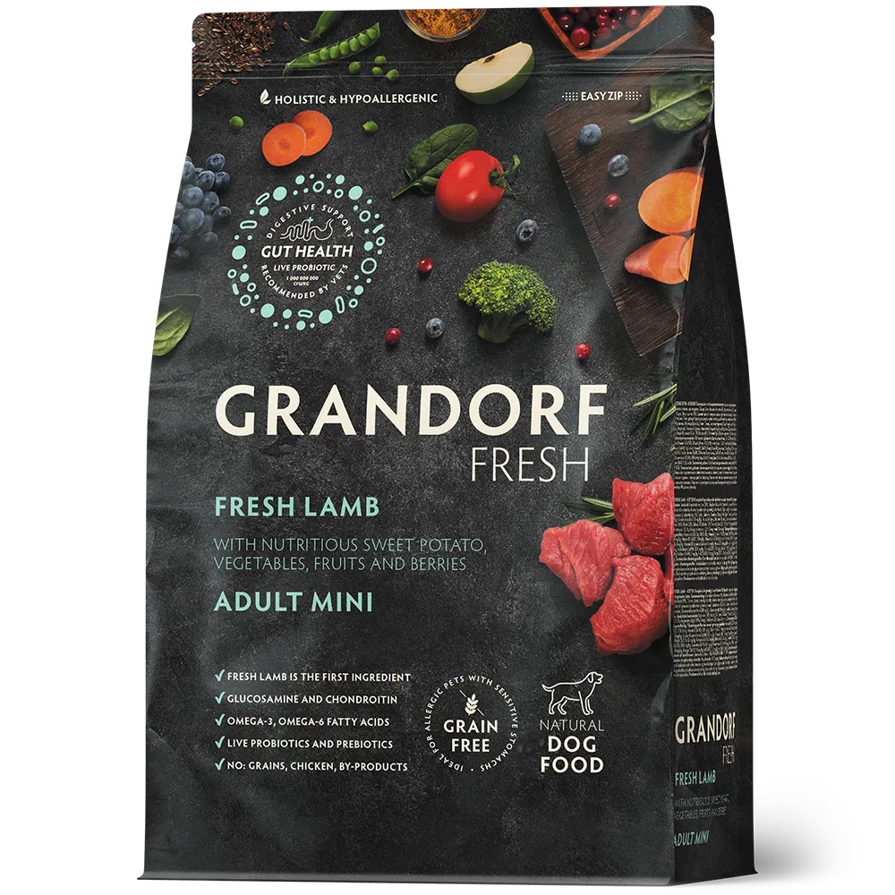 Grandorf Fresh Adult Mini Lam 1 kilo