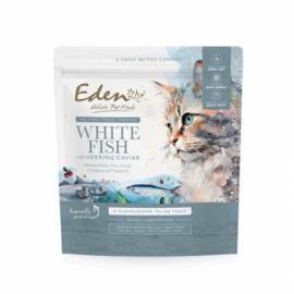 Eden Feline Feast Catfood Witvis en Haring 1,5 kilo