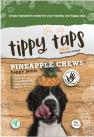 Tippy Taps Fruitsnack Ananas 100 gram