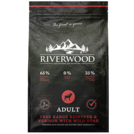 Riverwood Adult Rendier - Hert - Wild zwijn 12 kilo