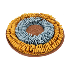 Injoya Cookie Snuffelmat blauw/orange