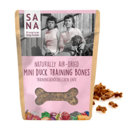 Sanadog Mini Trainingbones Eend 100 gram