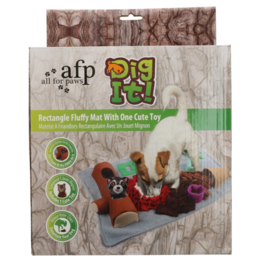 AFP Dig It Fluffy Mat met speeltje