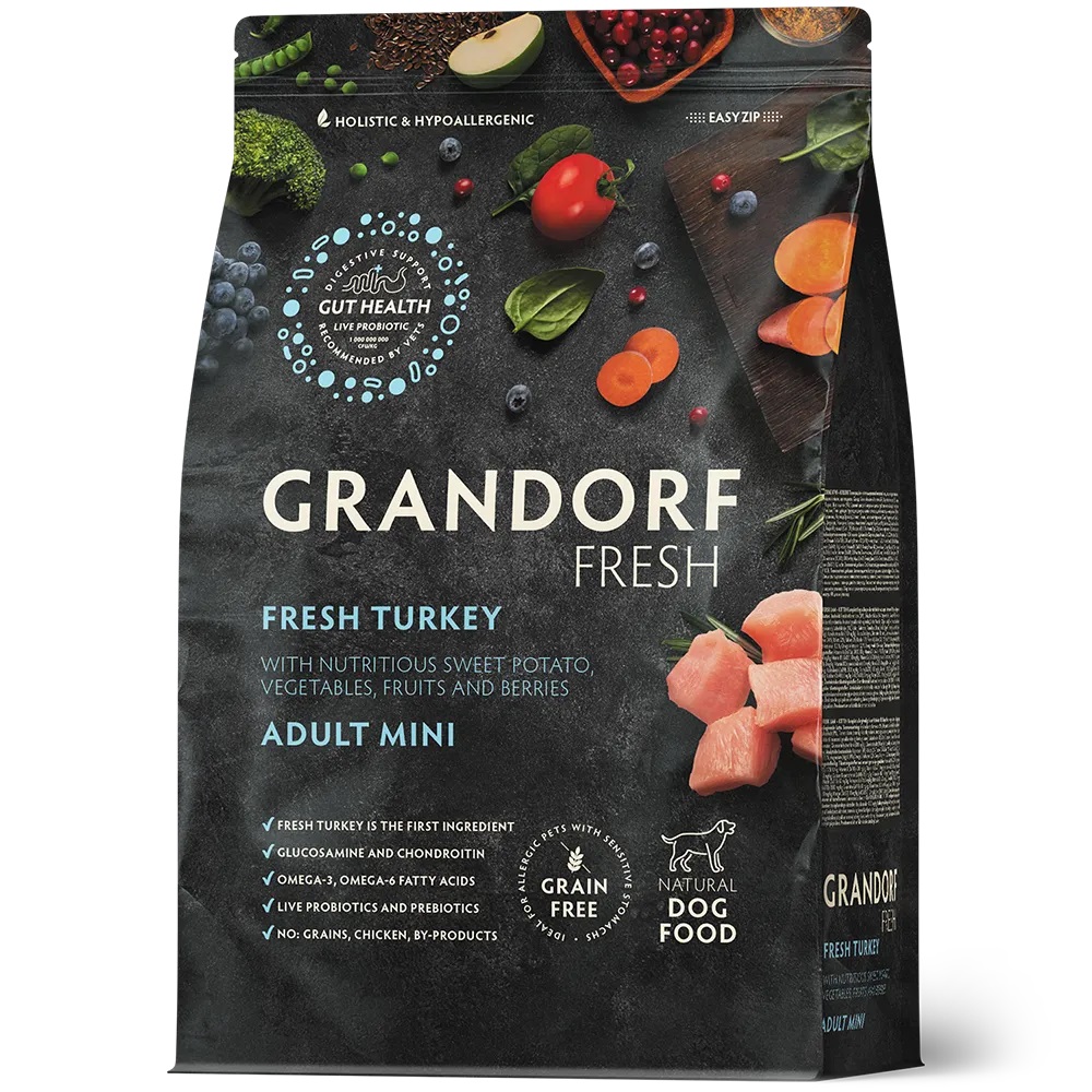 Grandorf Fresh Adult Mini Kalkoen 1 kilo